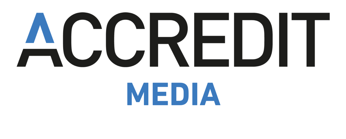 Accredit media logo.